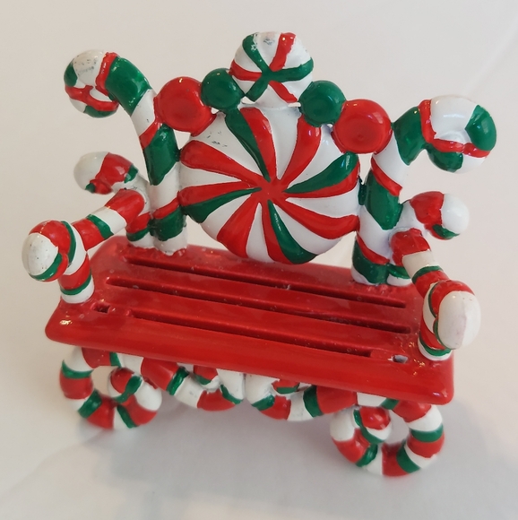 Department 56 Other - Dept 56 Village Candy Cane Bench